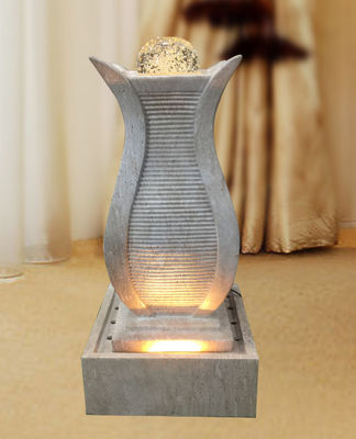 China De aangestoken Marmeren Effect Houten Fontein van de Rotantuin leverancier
