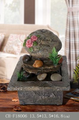 6 de Bloemen Binnen Openluchtfonteinen van duim Kleine Rockery leverancier
