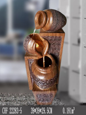 De warme Geleide Fontein van het de Tuinwater van Pottenpolyresin leverancier