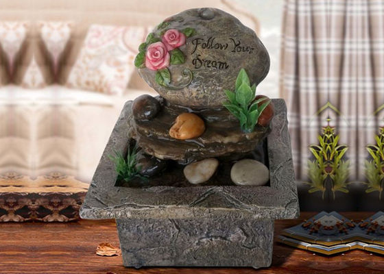 6 de Bloemen Binnen Openluchtfonteinen van duim Kleine Rockery leverancier