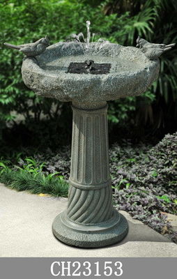 Openluchth70cm Polyresin leidde Licht Waterfontein leverancier